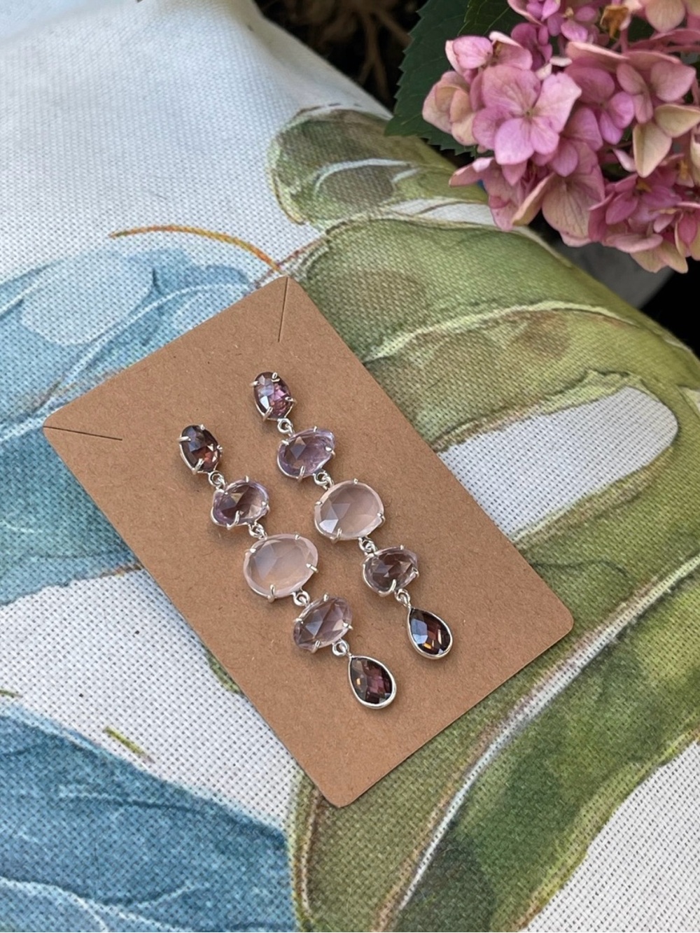New Amethyst Dangle Earrings